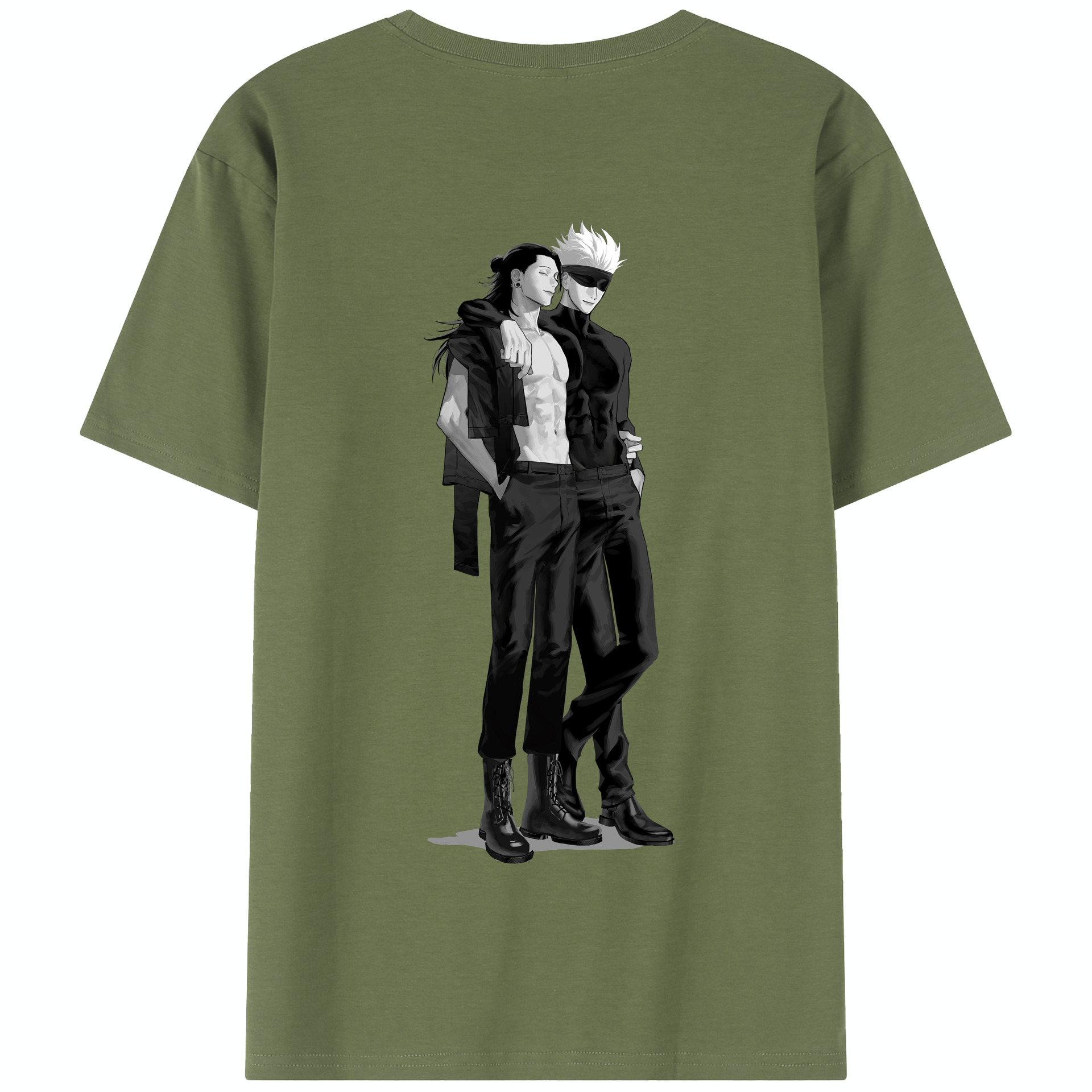 （画像用） 呪術廻戦 Jujutsu Kaisen 綿100％半袖Tシャツ（背面プリント）